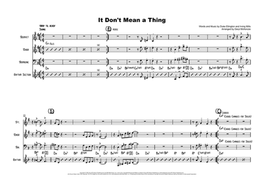 It Don't Mean A Thing (If It Ain't Got That Swing)