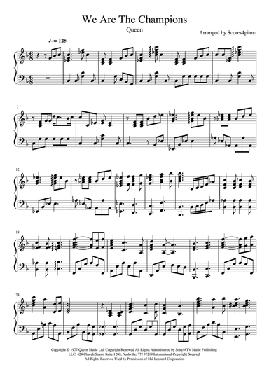 We Are The Champions