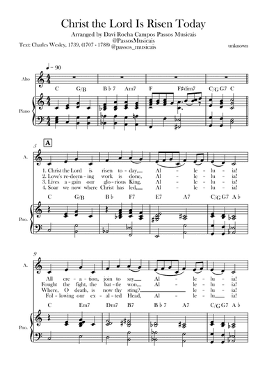 Christ the Lord is Rises today