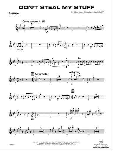 Don't Steal My Stuff: Vibraphone