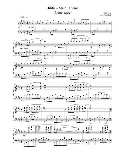 Bilitis (theme From)
