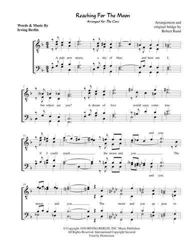 Reaching For The Moon