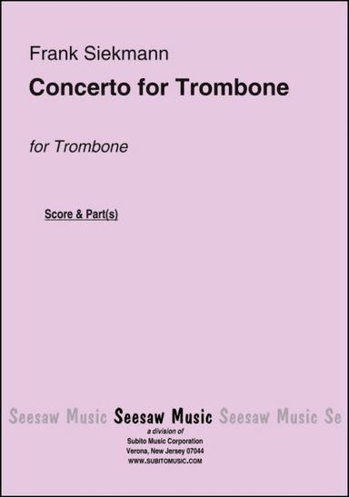 Concerto for Trombone