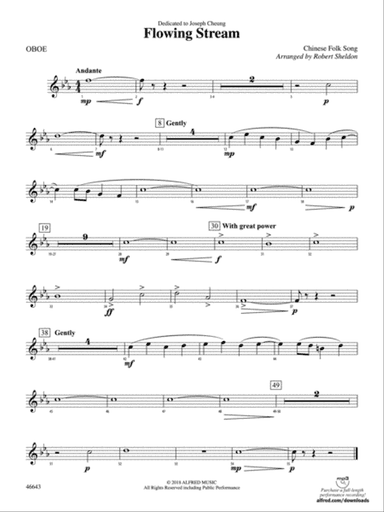 Flowing Stream: Oboe