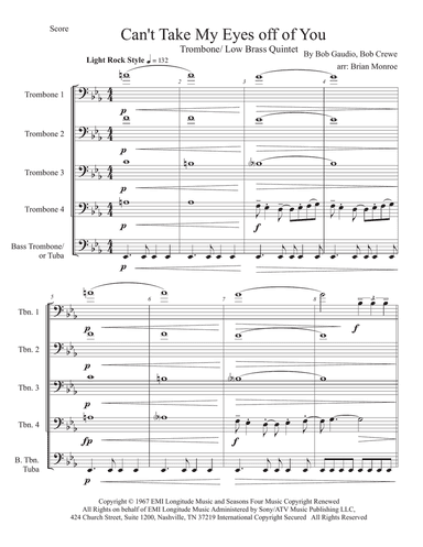 Can't Take My Eyes Off Of You