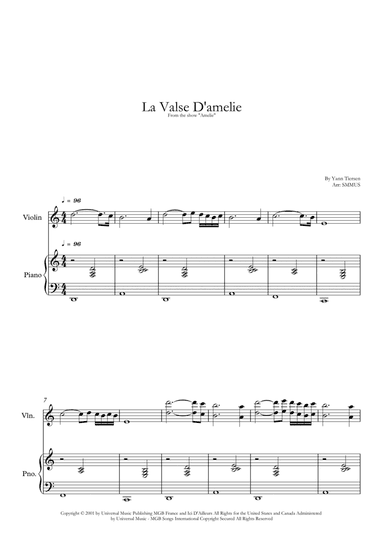 La Valse D'amelie