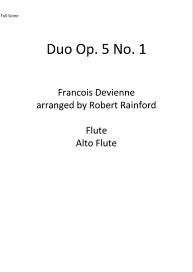 Duo Op. 5 No. 1