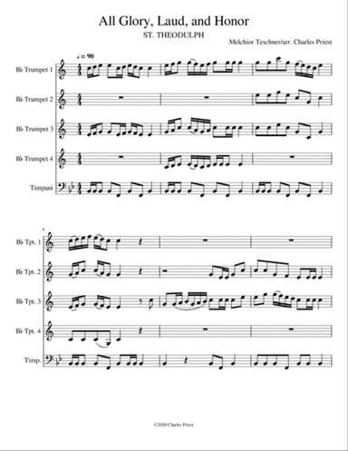 All Glory, Laud and Honor