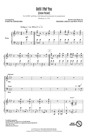 Until I Met You (Corner Pocket)