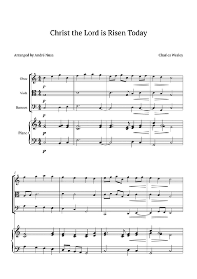 Christ the Lord is Risen Today