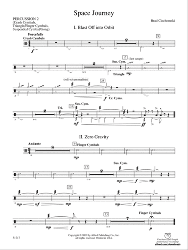Space Journey: 2nd Percussion