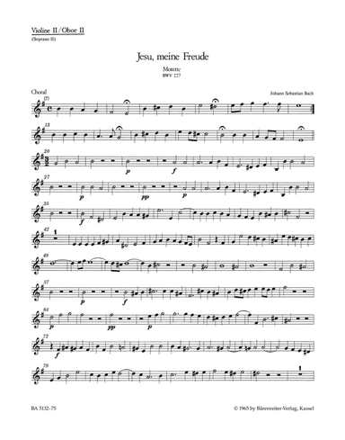 Jesu, meine Freude, BWV 227
