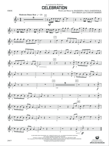 Celebration: Oboe