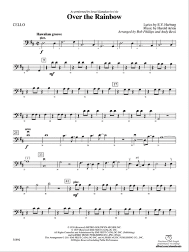 Over the Rainbow: Cello