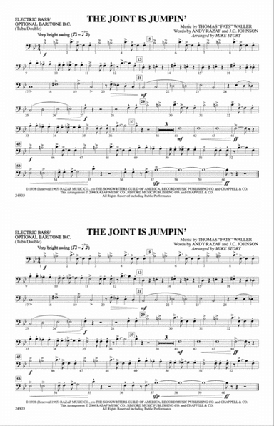 The Joint Is Jumpin': Electric Bass