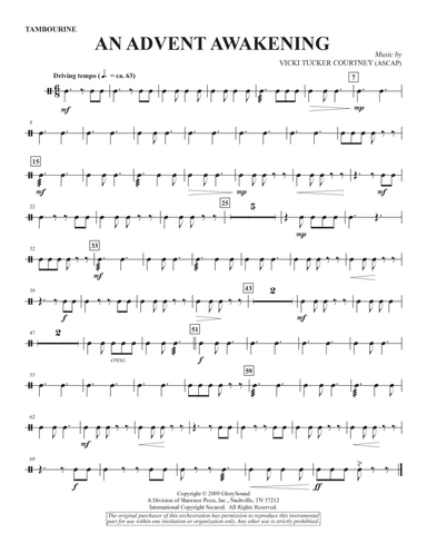 An Advent Awakening - Tambourine