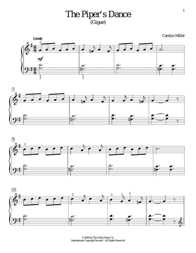 The Piper's Dance (Gigue)