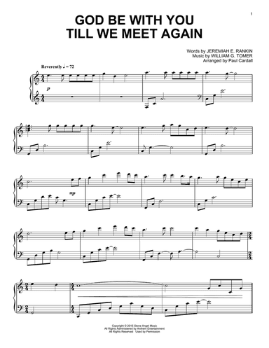 God Be With You Till We Meet Again