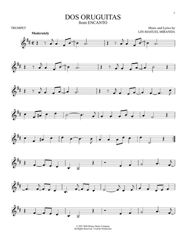 Dos Oruguitas (from Encanto)