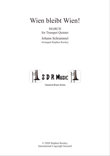 Wien Bleibt Wien! March for Trumpet Quintet