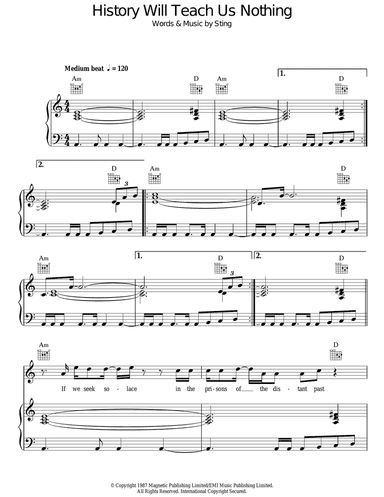 History Will Teach Us Nothing