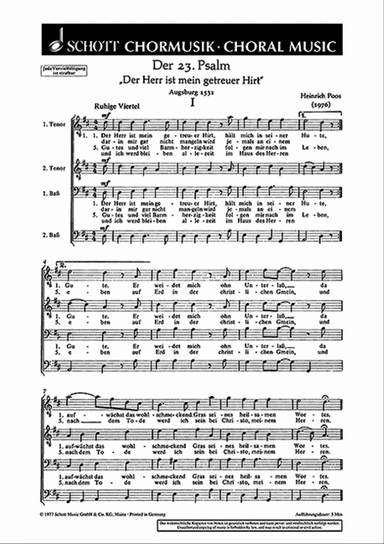 Der 23. Psalm