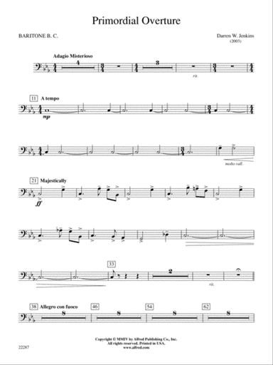 Primordial Overture: Baritone B.C.