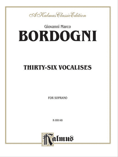 Thirty-Six Vocalises in Modern Style (Spicker)
