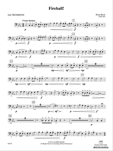 Fireball!: 2nd Trombone