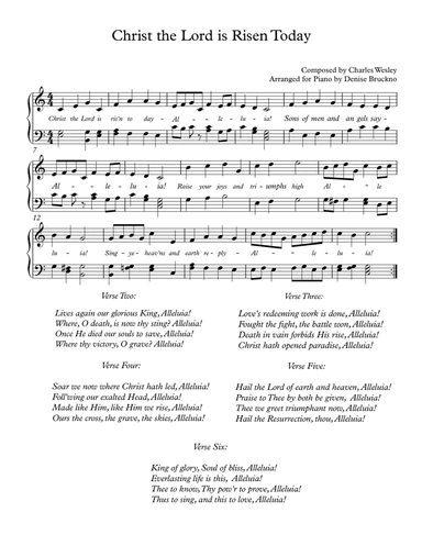 Christ the Lord Is Risen Today