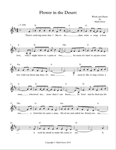 Flower in the Desert