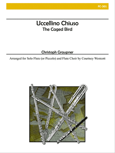 Uccellino Chiuso (The Caged Bird) for Flute Choir