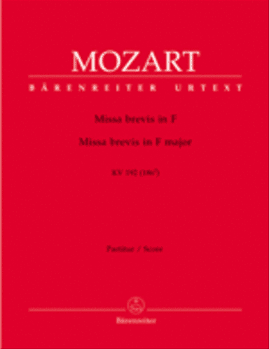 Missa brevis F major, KV 192 (186f)