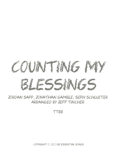 Counting My Blessings