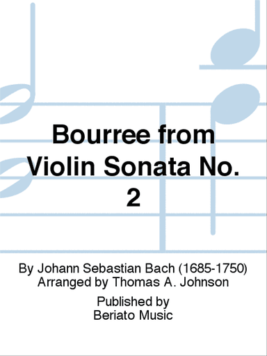 Bourree from Violin Sonata No. 2