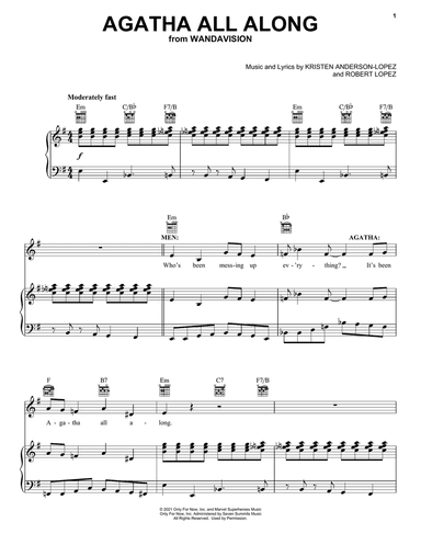 Agatha All Along (from WandaVision)