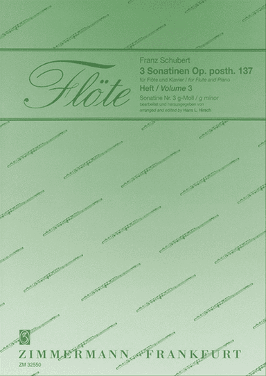 3 Sonatinas op. posth. 137 D 408 Heft 3