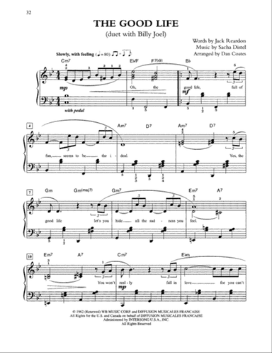 The Good Life (arr. Dan Coates)