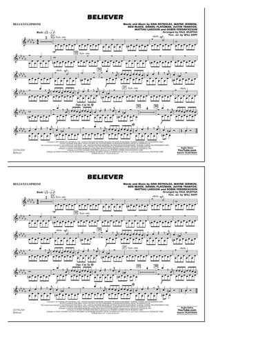 Believer - Bells/Xylophone
