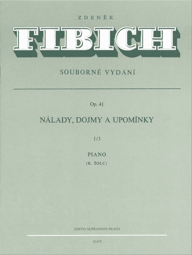 Stimmungen, Eindrucke und Erinnerungen, op. 41/III