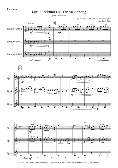 Bibbidi-bobbidi-boo (the Magic Song)