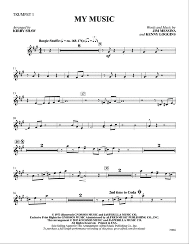 My Music: 1st B-flat Trumpet