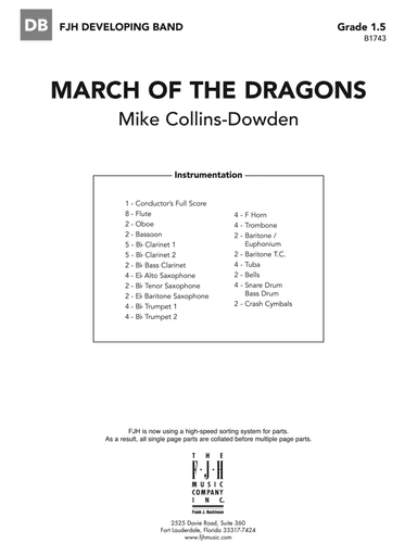 March of the Dragons: Score