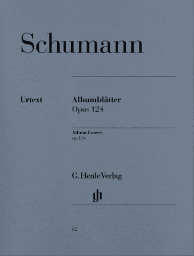 Schumann - Album Leaves Op 124 Urtext