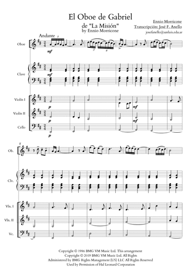 Gabriel's Oboe