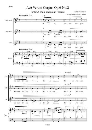 Ave Verum Corpus