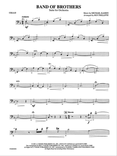 Band of Brothers: Cello