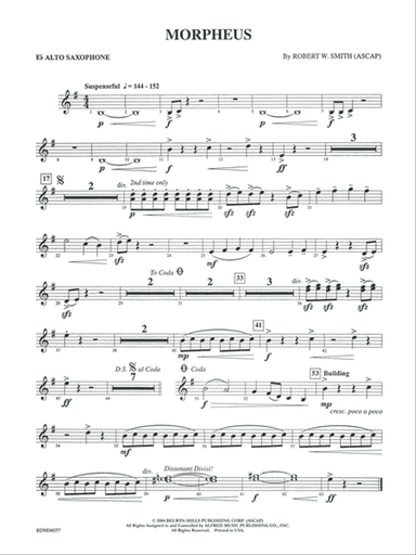 Morpheus: E-flat Alto Saxophone
