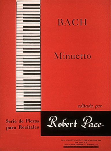 Minuetto Serie De Piezas Para Recitales Red - (Sheet Music in Spanish)