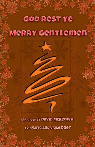 God Rest Ye Merry Gentlemen, Jazz Style, for Flute and Viola Duet